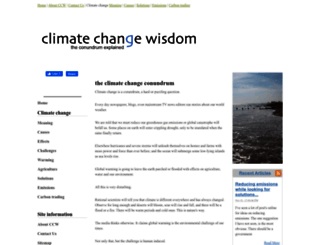climate-change-wisdom.com screenshot