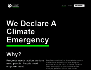 climate-emergency.com screenshot
