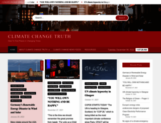 climatechange-truth.com screenshot