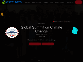 climatechangecongress.com screenshot