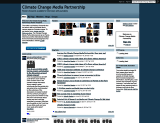 climatechangemedia.ning.com screenshot