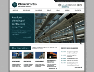 climatecontrolflorida.com screenshot