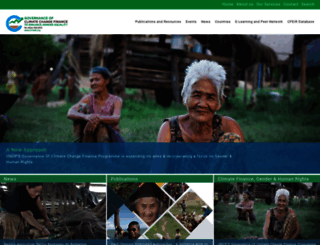 climatefinance-developmenteffectiveness.org screenshot
