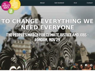 climatejusticejobs.org.uk screenshot