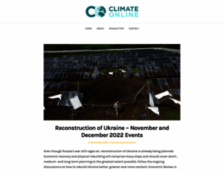 climateonline.net screenshot