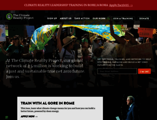 climaterealityproject.org screenshot