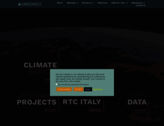 climateservices.it screenshot