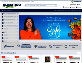 climatico.ro screenshot