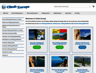 climb-europe.com screenshot