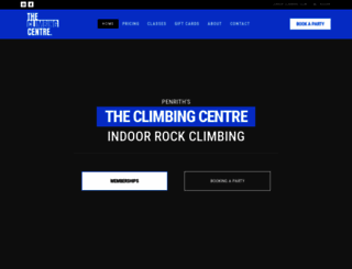 climbingcentre.com.au screenshot