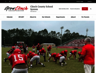 clinchcounty.com screenshot