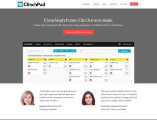 clinchpad.com screenshot