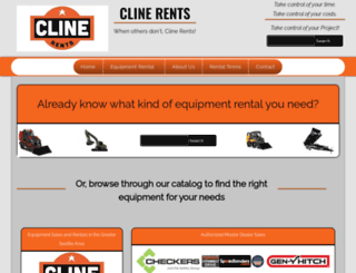 clinerents.com screenshot