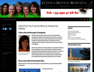 clinica-dental-noruega.com screenshot