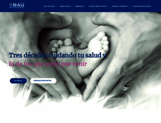 clinicabau.com screenshot