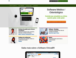 clinicabr.com.br screenshot