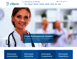 clinicacasoto.com.br screenshot