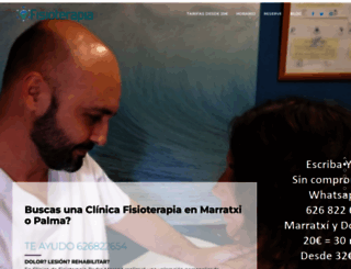 clinicadefisioterapia.org screenshot