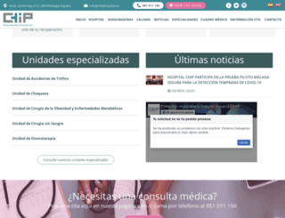 clinicadelaencarnacion.com screenshot