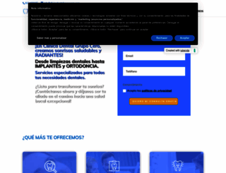 clinicadentalgrupocero.com screenshot