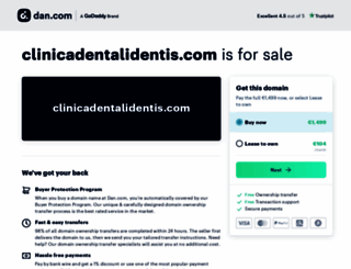 clinicadentalidentis.com screenshot