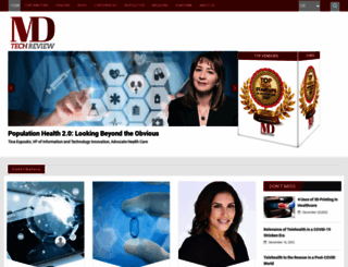 clinical-communication-and-collaboration-2021.mdtechreview.com screenshot