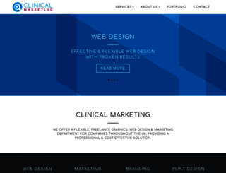 clinical-marketing.com screenshot