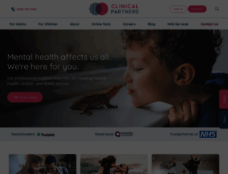 clinical-partners.co.uk screenshot