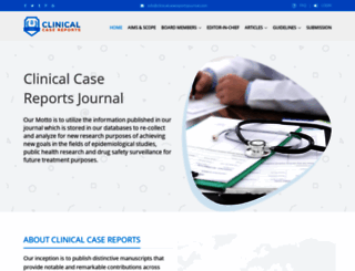 clinicalcasereportsjournal.com screenshot