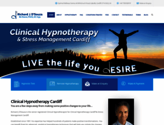 clinicalhypnotherapy-cardiff.co.uk screenshot