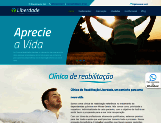 clinicaliberdade.com.br screenshot