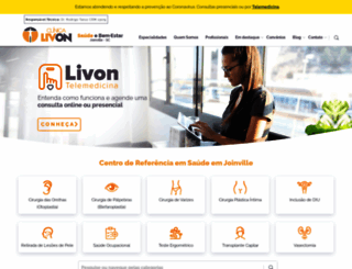 clinicalivon.com.br screenshot