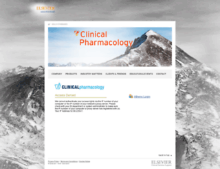 clinicalpharmacology-ip.com screenshot