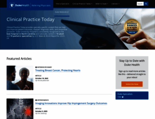 clinicalpracticetoday.com screenshot