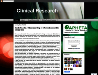 clinicalresearch-in.blogspot.in screenshot