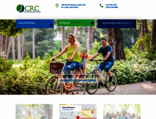 clinicalresearchcenter.com screenshot