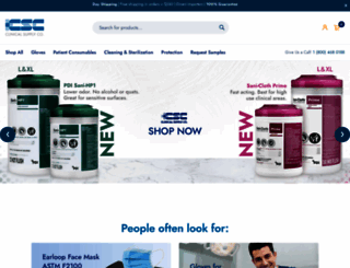 clinicalsupplycompany.com screenshot