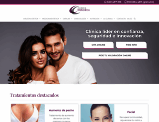 clinicamenorca.com screenshot