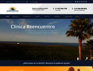 clinicareencuentro.com.mx screenshot