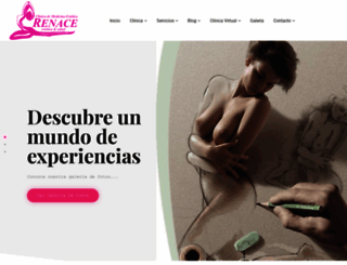 clinicarenace.com screenshot