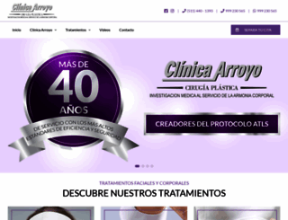 clinicasarroyo.com screenshot