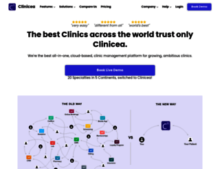 clinicea.com screenshot