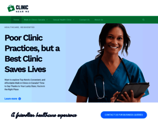 clinicnearme.org screenshot