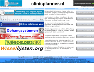 clinicplanner.nl screenshot