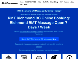 clinictherapy.com screenshot