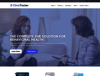 clinictracker.com screenshot