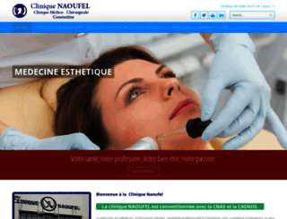 clinique-naoufel.com screenshot
