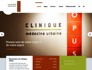 cliniqueopus.com screenshot