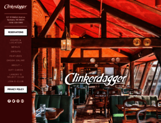 clinkerdagger.com screenshot