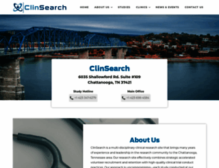 clinsearch-us.com screenshot